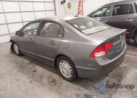 2010 Honda Civic Hybrid z USA, uszkodzony, nr VIN JHMFA3F29AS005588